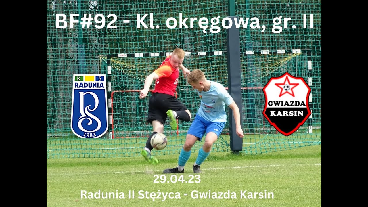 BartoFootball#92 - Radunia II Stężyca - Gwiazda Karsin