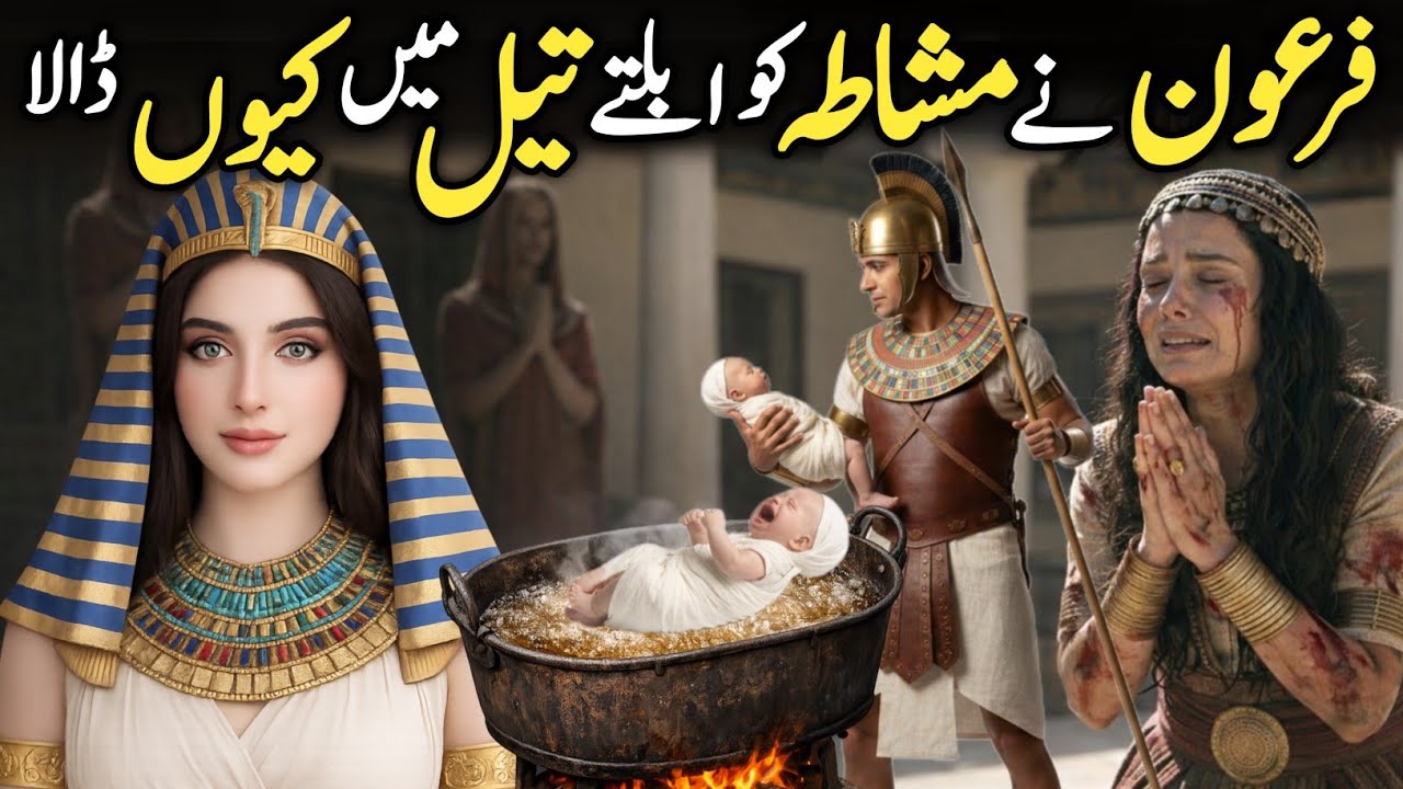Firon ki Bandi Mashata | Firon Ki Beti ki Khadima ka Waqiya | Islamic Stories | Daniyal Voice