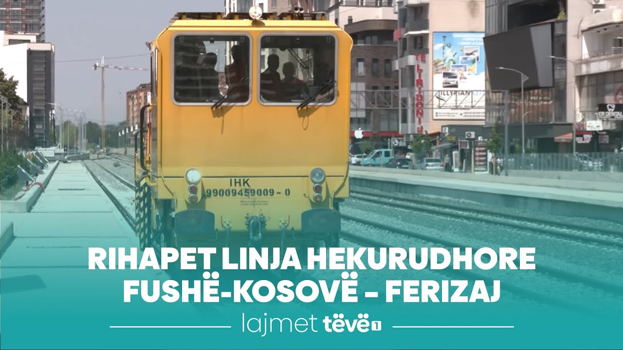 Rihapet linja hekurudhore Fushë-Kosovë – Ferizaj
