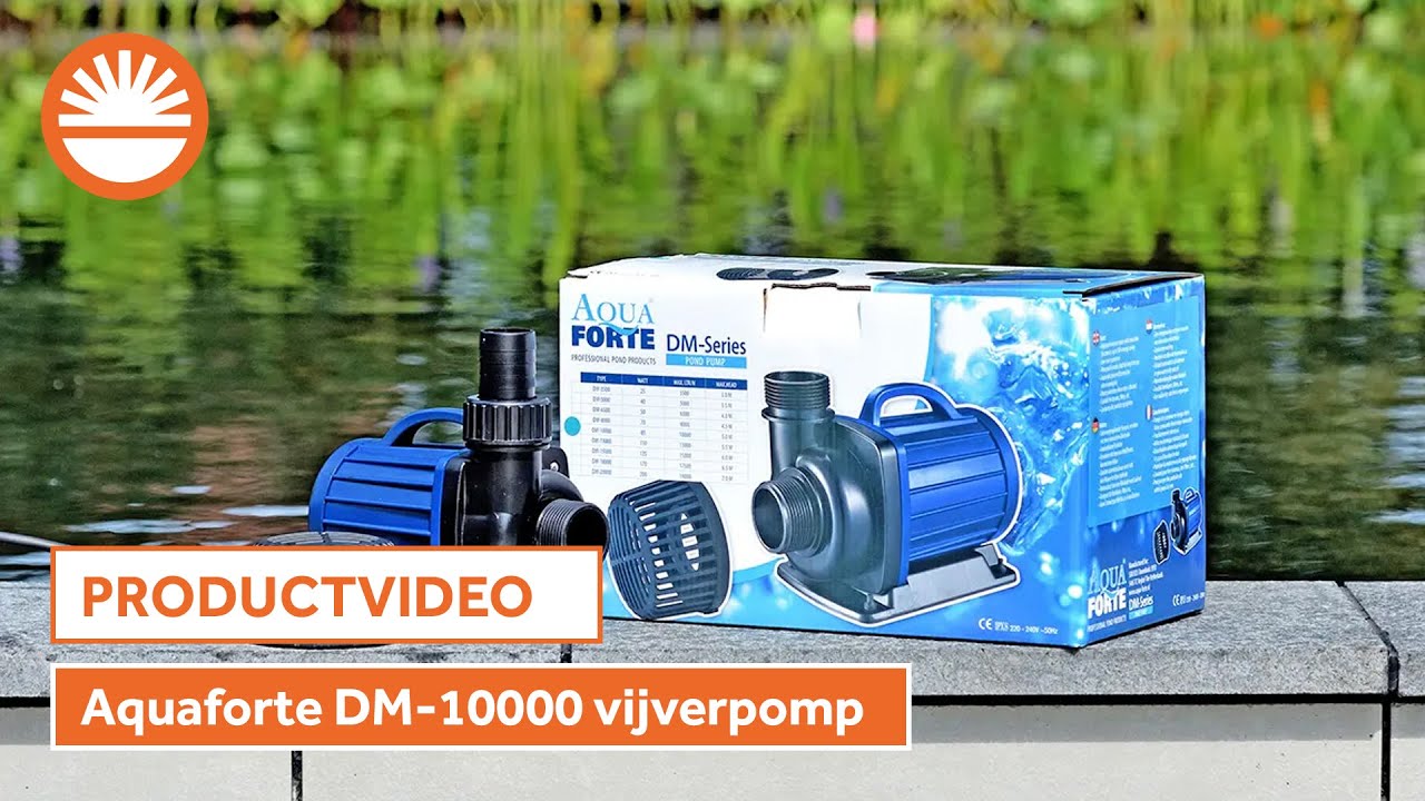 Aquaforte DM 10000 vijverpomp | Productvideo | Bunx.nl