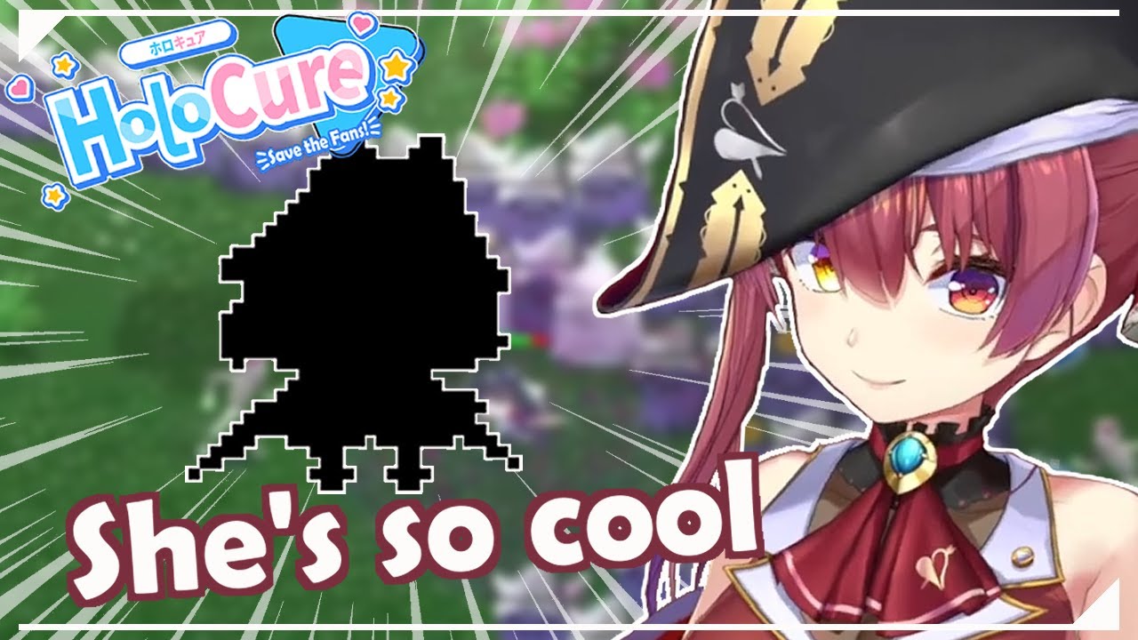 Houshou Marine plays her Favorite Character in HoloCure