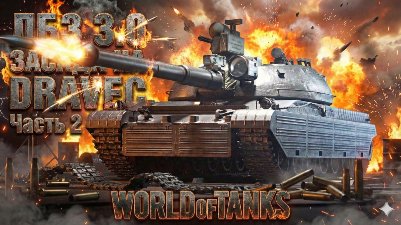 Дравец сам себя не получит: Чилл, чат и боль в ЛБЗ 3.0 World of Tanks ☕ Часть 2