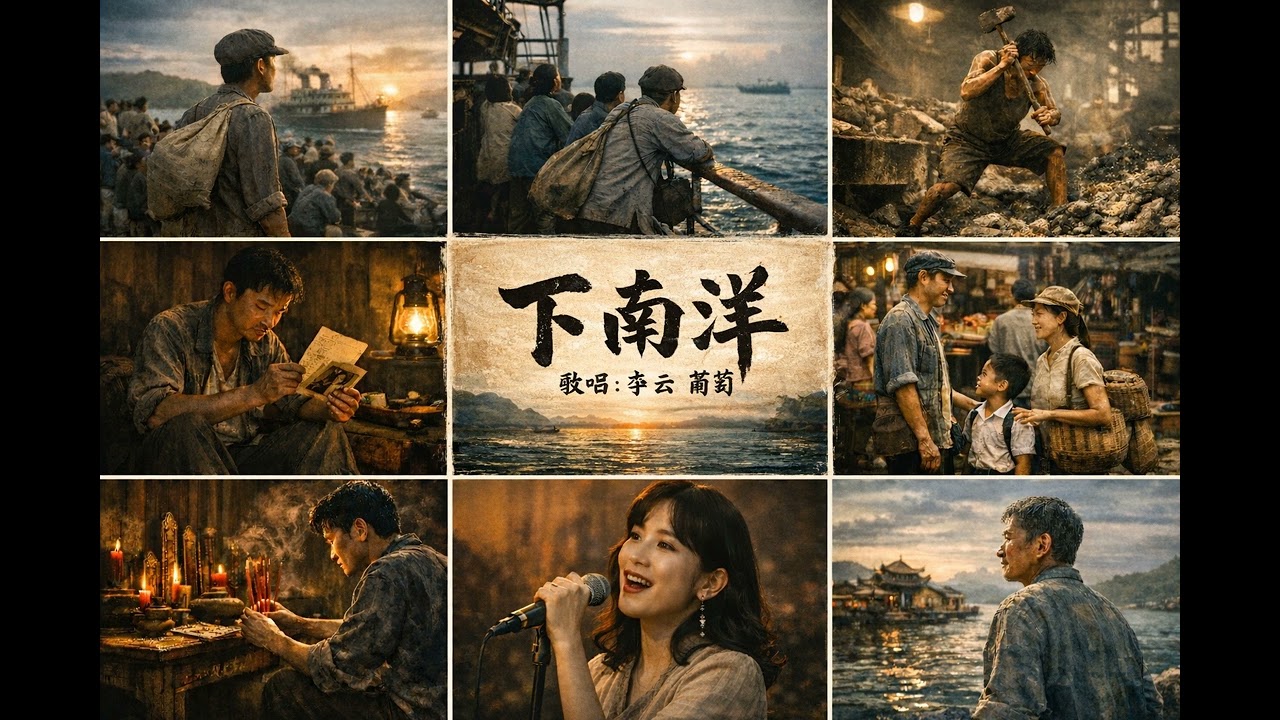 （下南洋） 李云-葡萄 #新歌更新 #老一辈人的故事 #下南洋