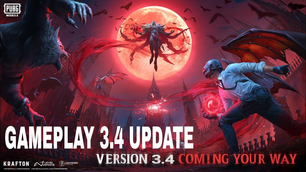 😱OMG !! PUBG 3.4 UPDATE WITH NEW VAMPIRE & WEREWOLF MODE MY FAST EVER GAMEPLAY IS HERE IN PUBG/BGMI