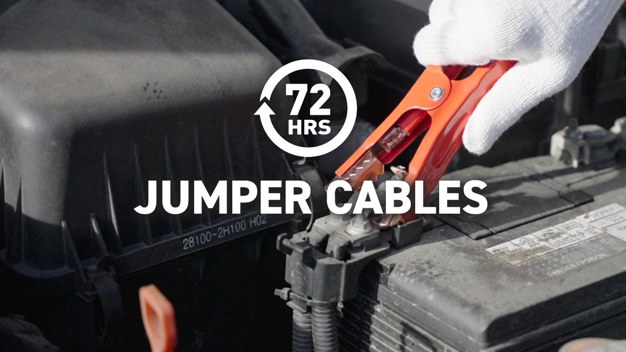 72HRS Jumper Cables - Quick Rescue for Your Vehicle