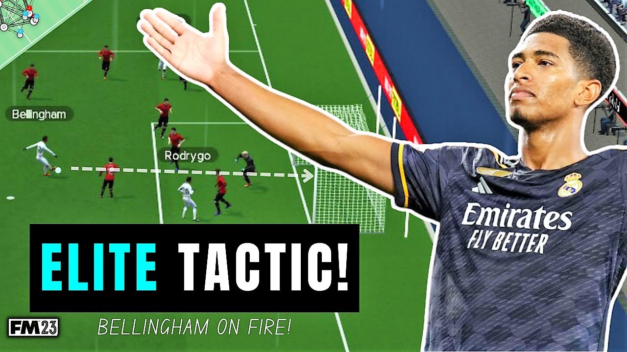 Quadruple Won!!! | Ancelotti's NEW 442 | INCREDIBLE Bellingham Results | Best FM23 Tactics