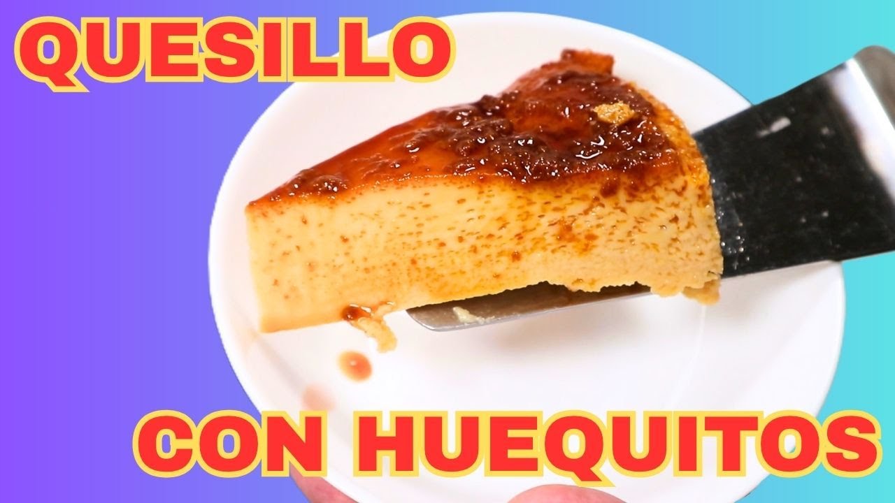 ✅QUESILLO VENEZOLANO CON HUEQUITOS - FÁCIL Y RÁPIDO!