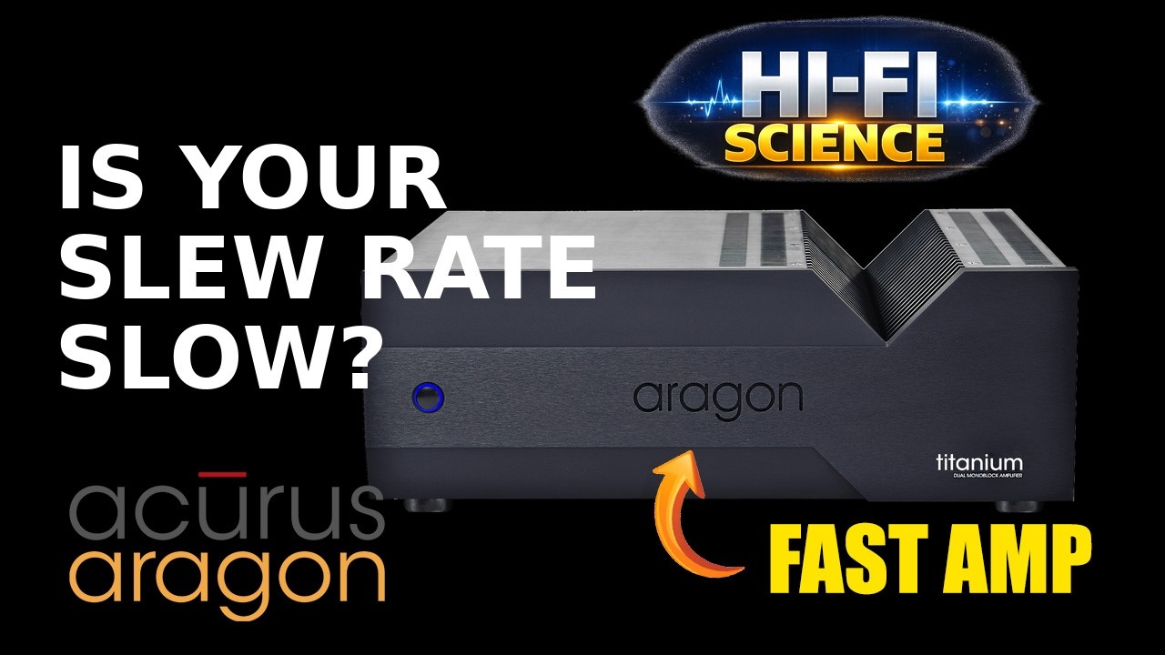 Amplifier Slew Rate Explained: The Spec That Controls Speed | ACURUS & ARAGON Hi-Fi Science