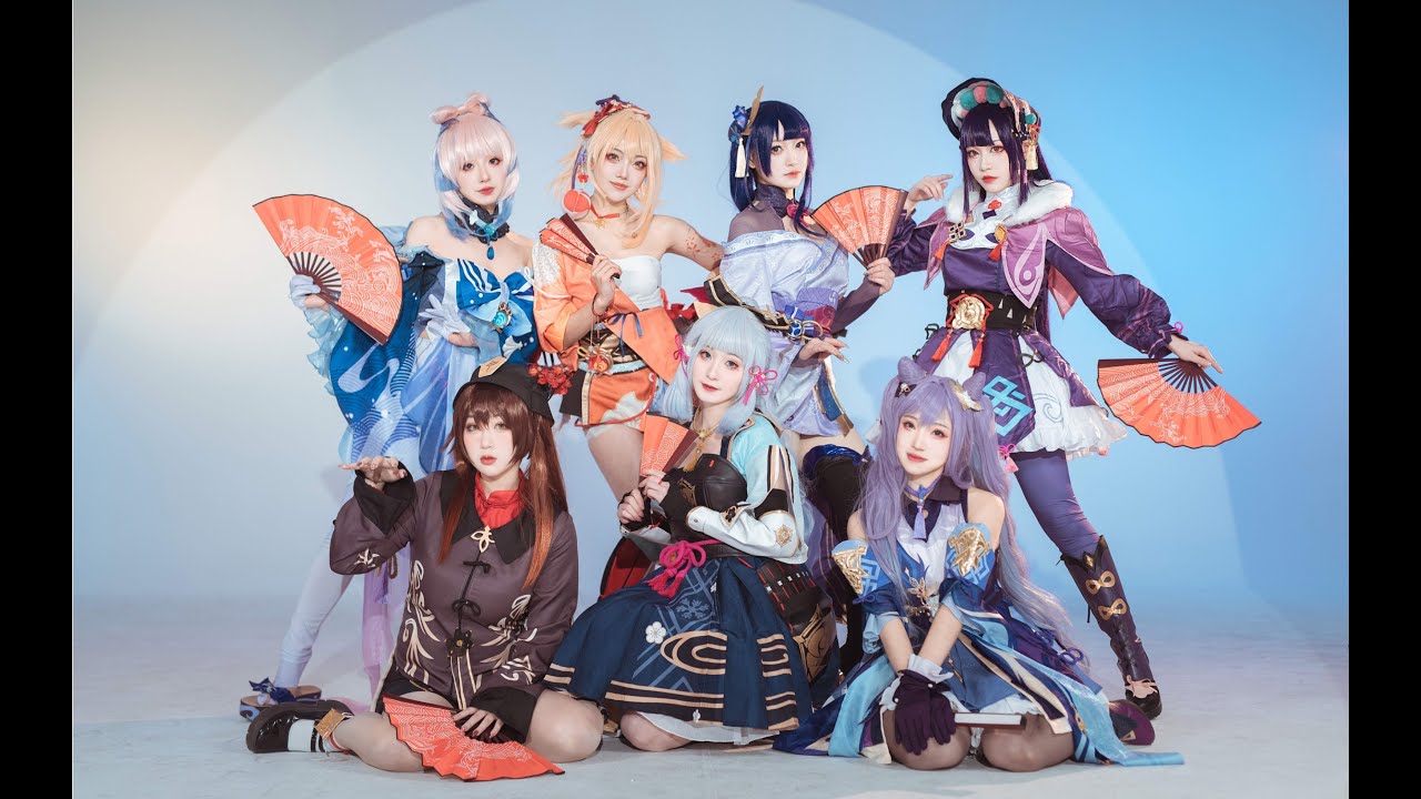 SING女团 (SING Girls) x 原神 角色扮演 (Genshin Impact Cosplay) – Moonlight Thoughts (Ji Ming Yue/#寄明月) Cover