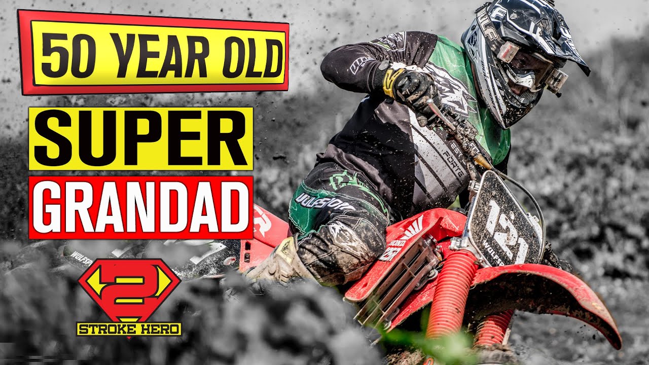 50-Year-Old Granddad Shreds 125cc Dirt Bike | RACE!