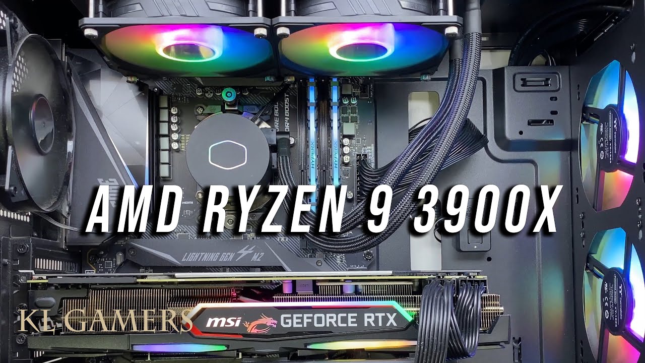 AMD Ryzen 9 3900X msi MPG X570 Gaming EDGE RTX2080 SUPER ML240L V2 ARGB Upgrade
