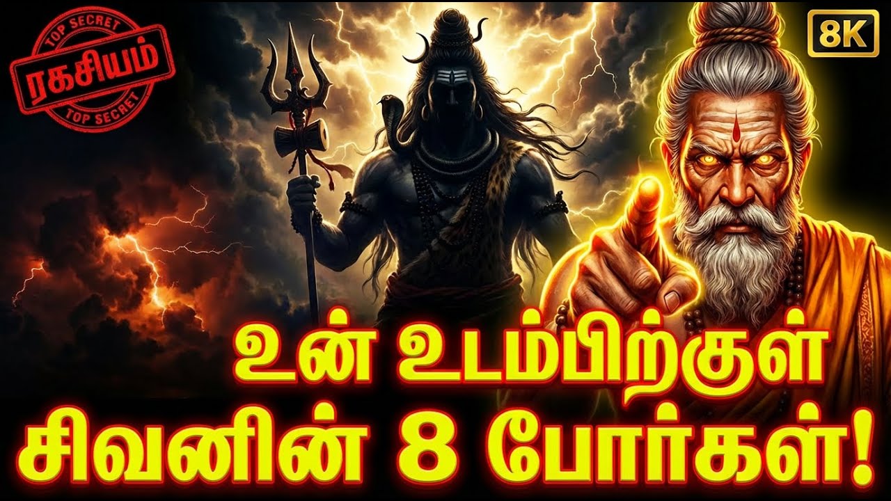 அகத்தியர் சொன்ன அந்த ரகசியம்! 😱 உன் உடம்பிற்குள் நடக்கும் சிவனின் 8 போர்கள் | Arivu Kann