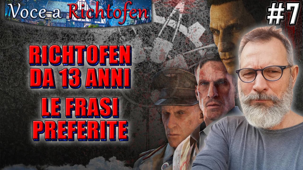 QUAL E' LA TUA FRASE PREFERITA DI RICHTOFEN? Voce a Richtofen #7 - con Leonardo Gajo