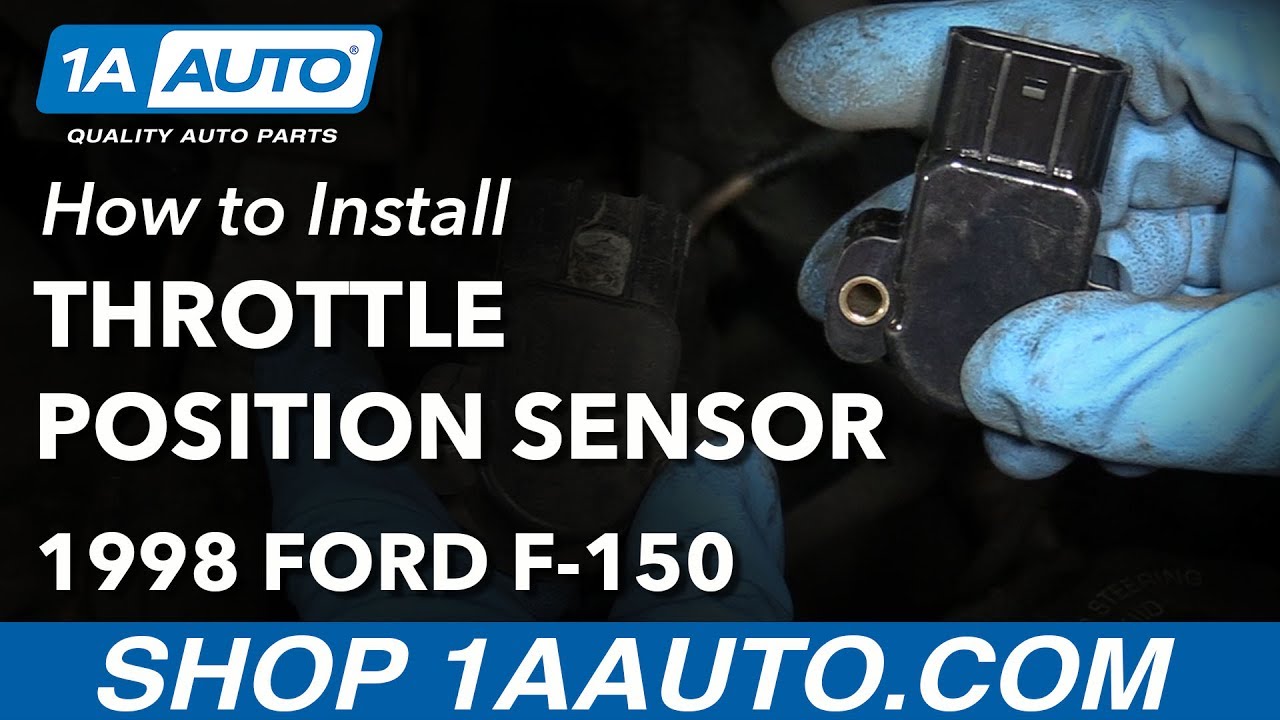 Как заменить датчик положения дроссельной заслонки на Ford F-150 97-03