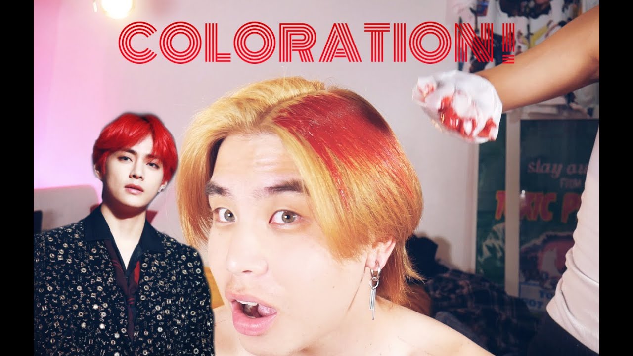 EXPERIENCE CAPILLAIRE ! ( TAEHYUNG BTS INSPIRATION )