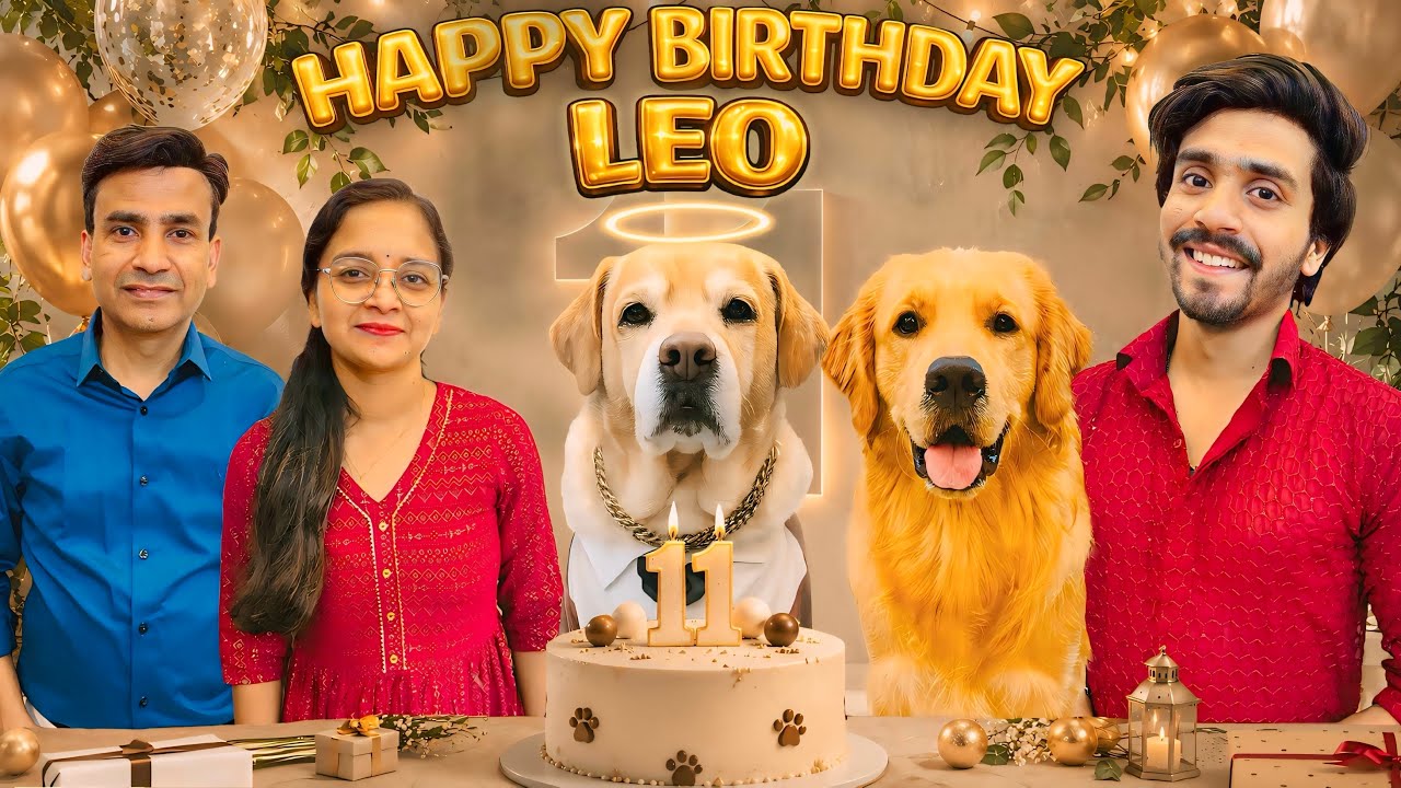 Happy 11th Birthday Leo ❤️ | A Secret We Never Told You!! | Anant Rastogi 