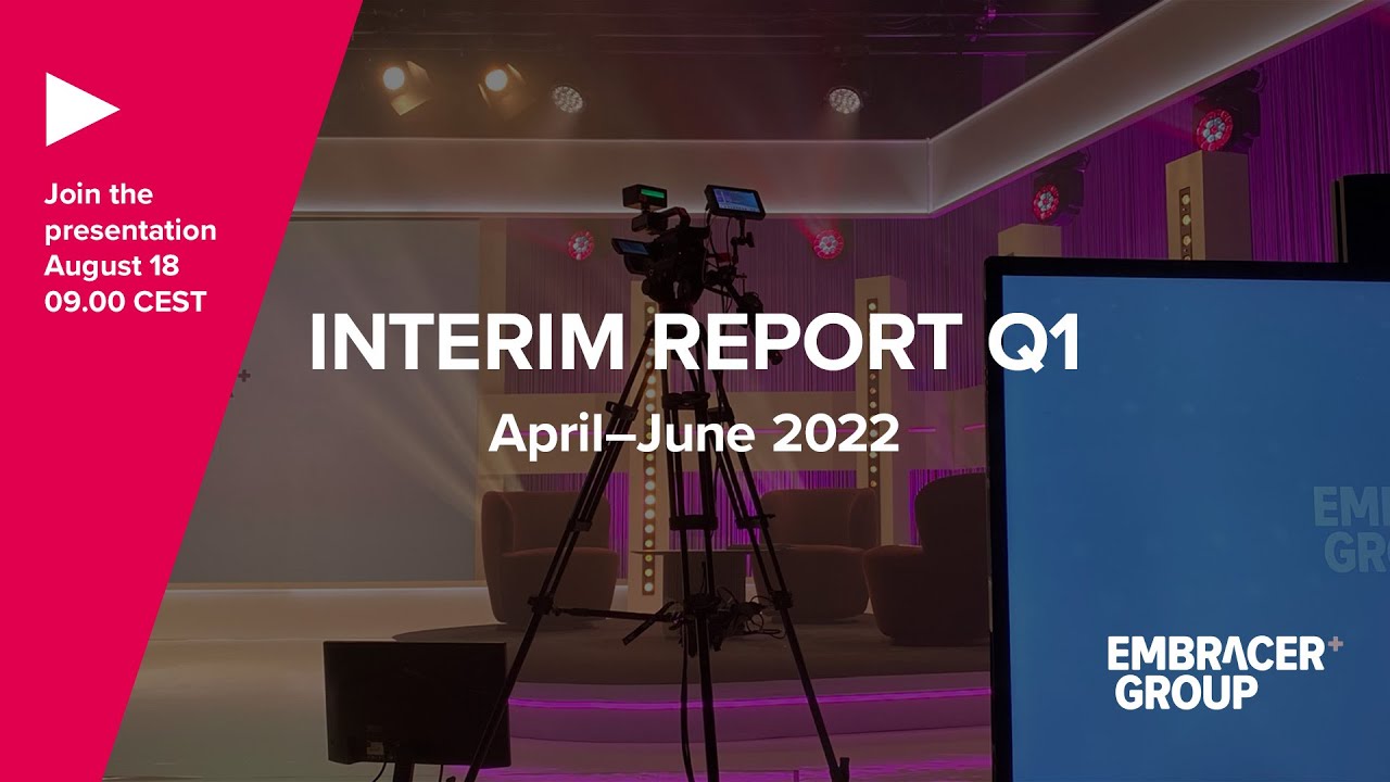 Embracer Group Interim Report Q1 April&ndash;June 2022