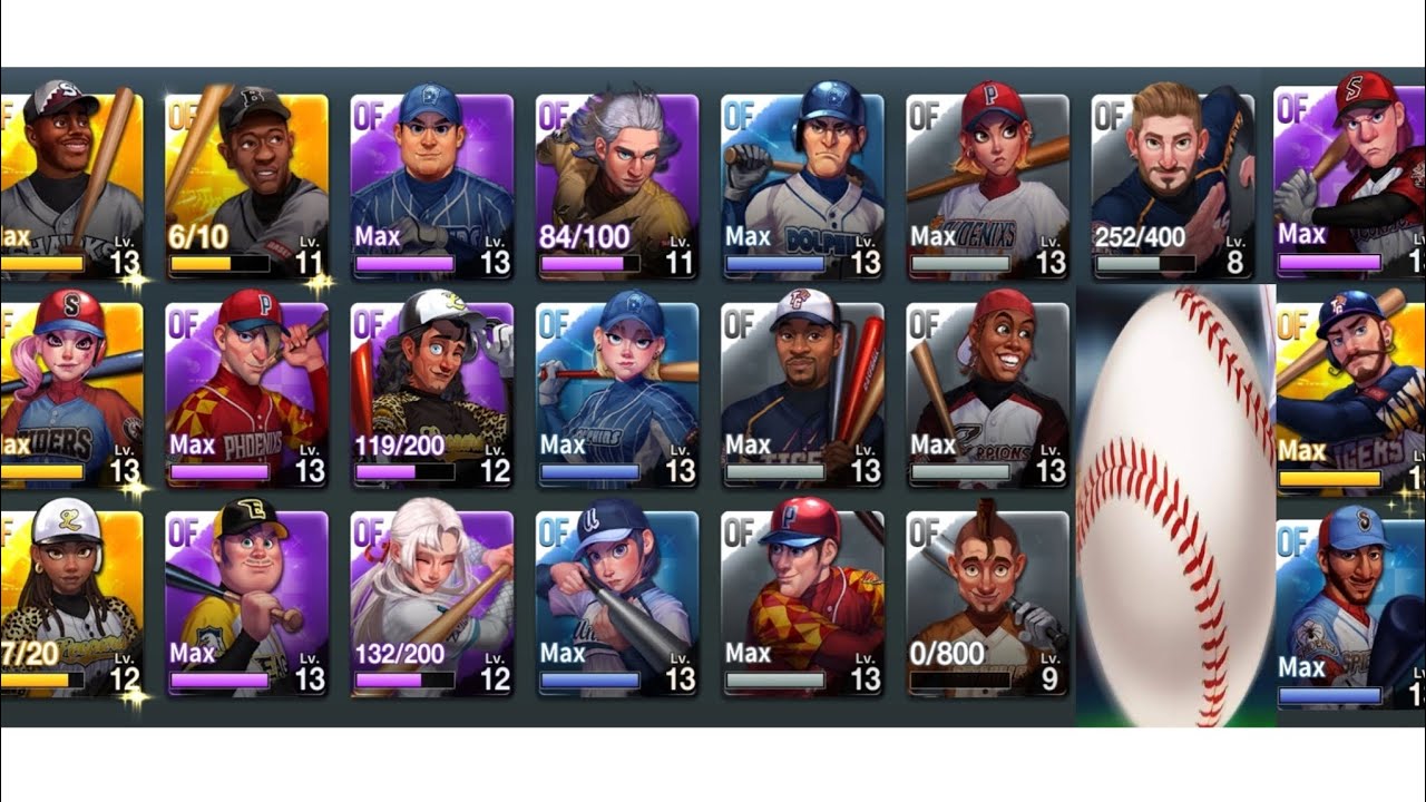 Baseball Clash - Outfielder Ranked 1-22 (Korean Subtitles)