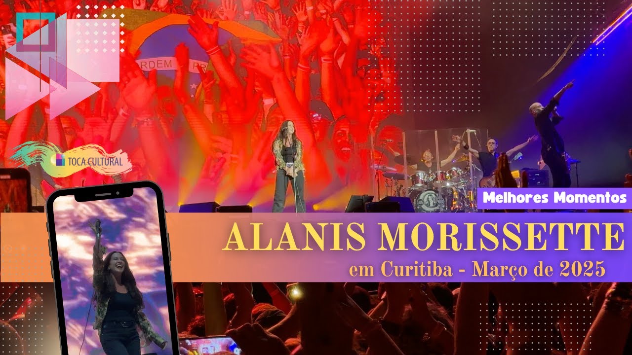 Alanis Morissette em Curitiba, 2025 | Triple Moon Tour - Melhores momentos
