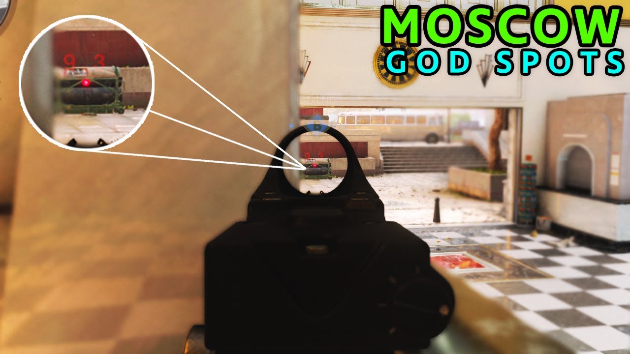 SnD GOD SPOTS on MOSCOW! (BEST Competitive Search and Destroy Plant Spots) Black Ops Cold War