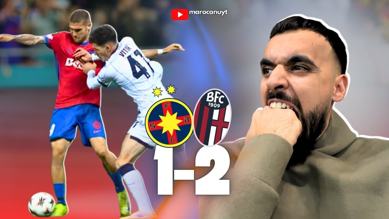 😡NE-A M&Acirc;NCAT ARBITRUL &Icirc;N FCSB vs BOLOGNA EUROPA LEAGUE