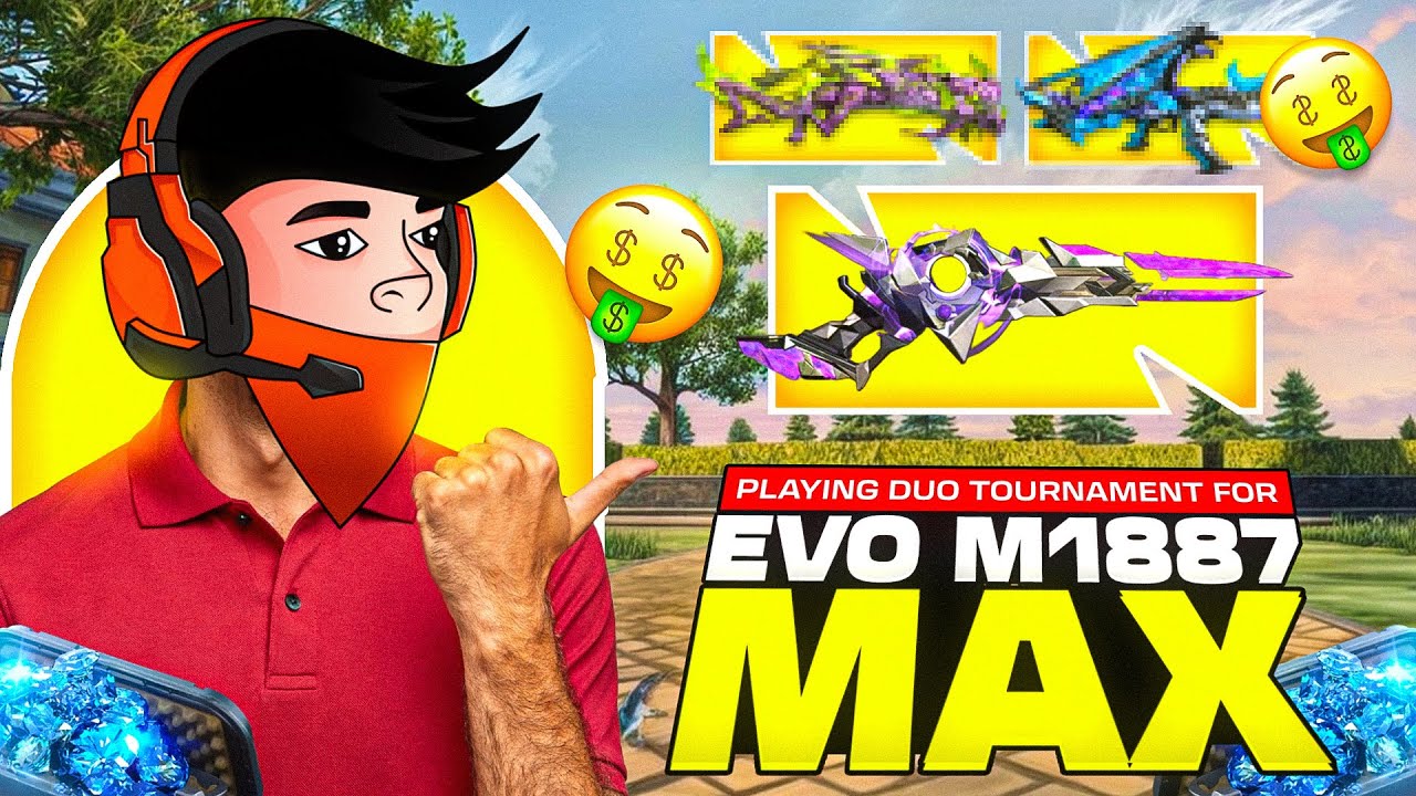 Playing Duo Tournament 🔥| For Evo M1887 Max* 🔫| Shreyash!op