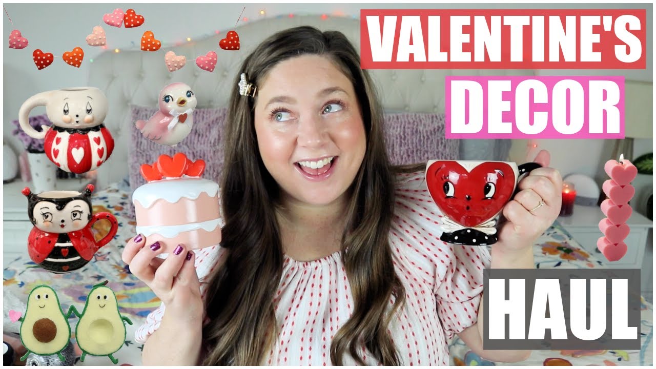 Valentine's Day Decor Haul! Home Goods, Target, Anthropologie & More | 2023