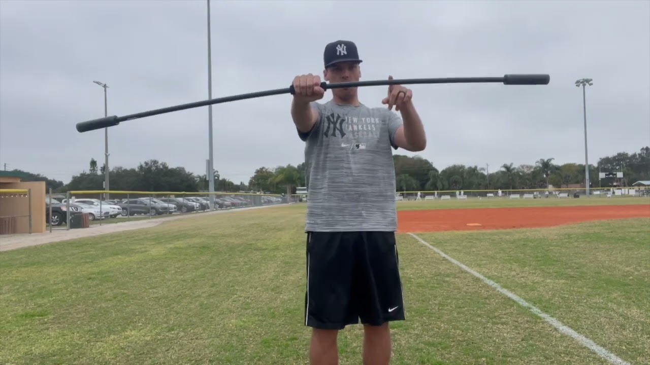 How to warm up using a shoulder tube