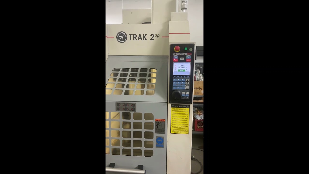 2014 Southwestern TRAK 2op Portable Vertical Machining Center Mini Mill Wheeler Machinery