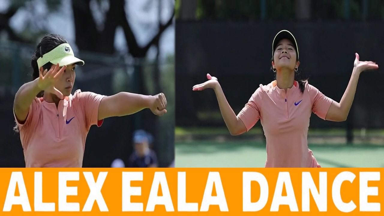 Unleashing the Heat Watch Alexandra Eala's Mind Blowing Dance Energy ⚡🔥