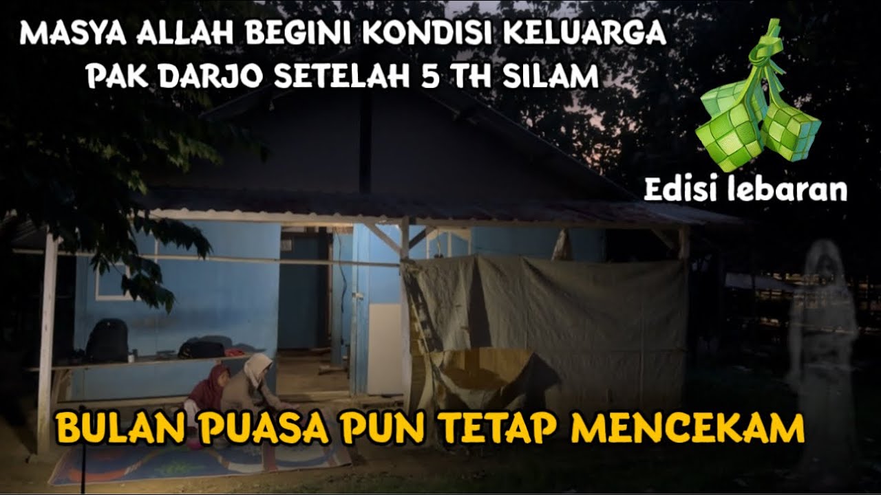 GAK NYANGKA! SATU KELUARGA HIDUP TANPA TETANGGA BEGINI KONDISI SAAT MENJELANG LEBARAN