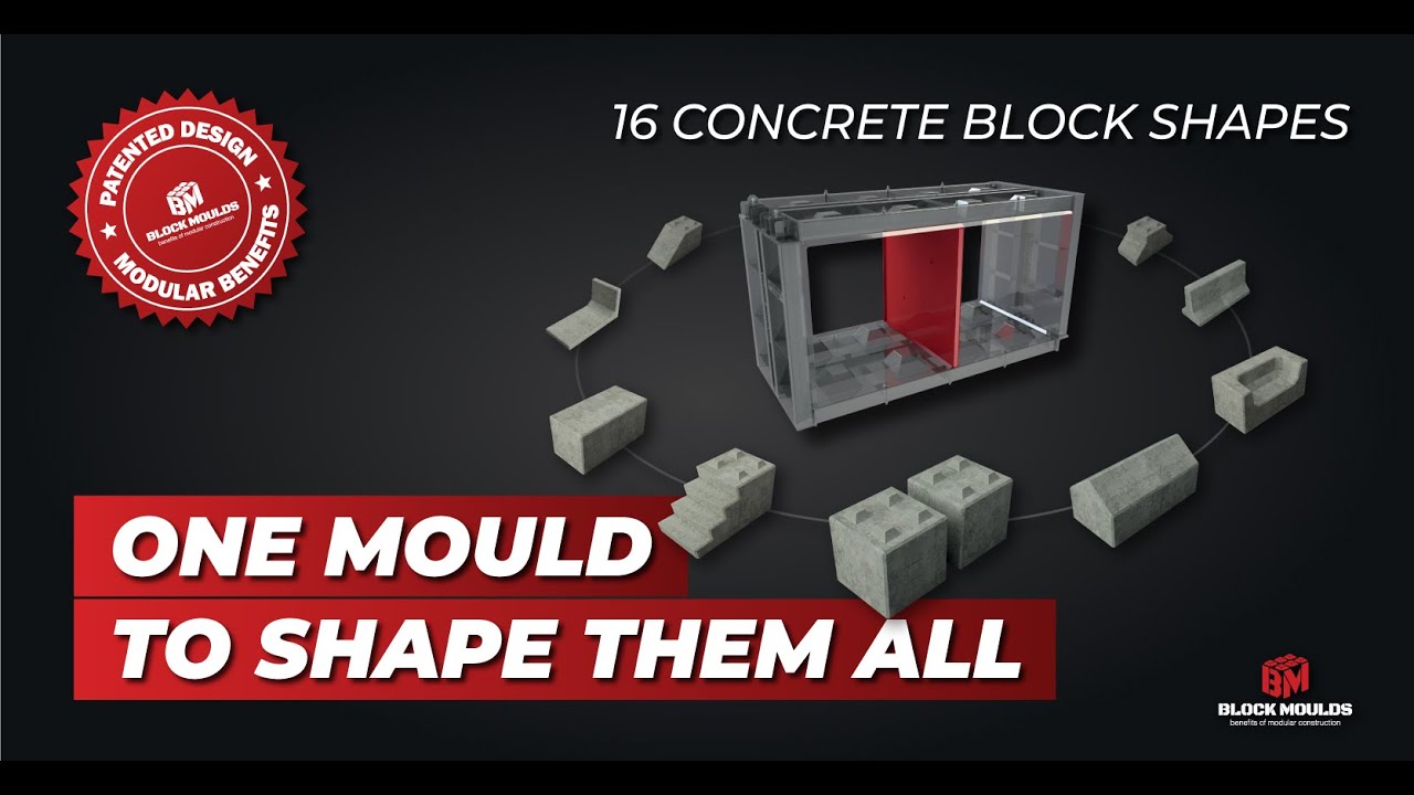 The benefits of our modular concrete moulds