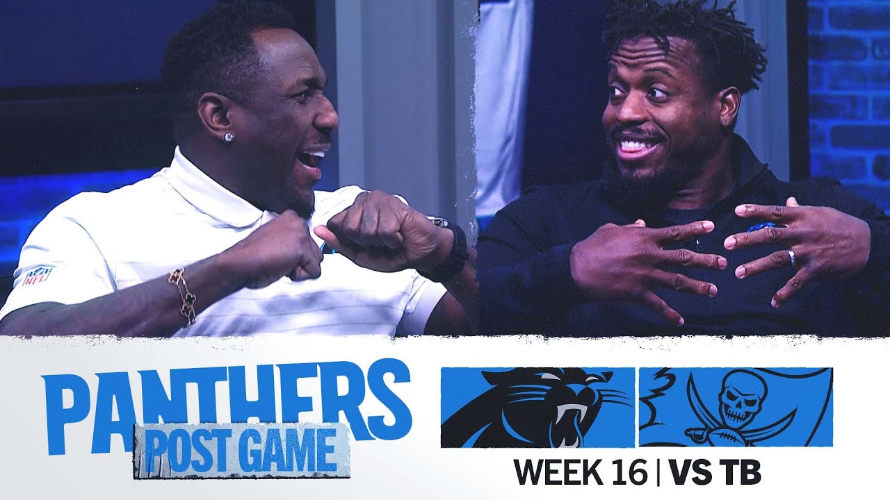 Panthers vs Buccaneers Week 16 Reaction | Postgame Show | Carolina Panthers