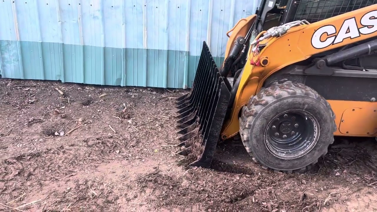 Skid Steer Attachment: Root Rake