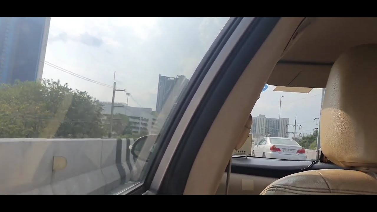 Driving in Bangkok