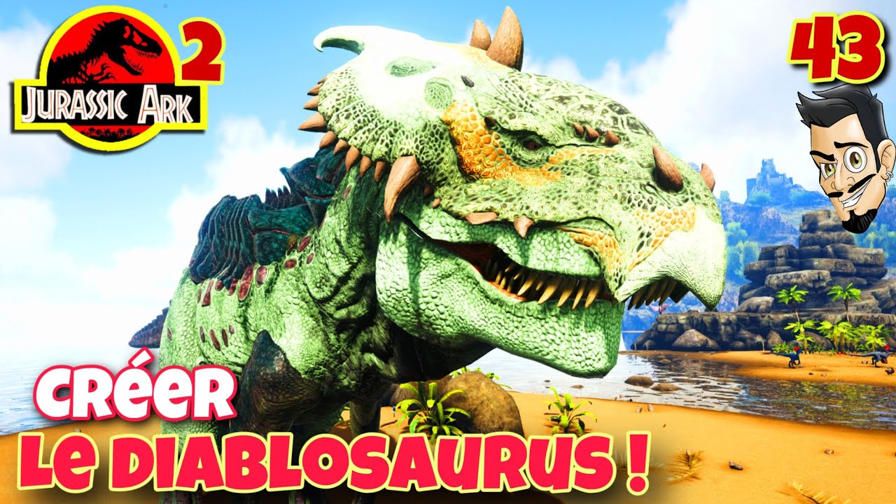 JURASSIC ARK 2: J'AI CREE LE DIABLOSAURUS ! TRES ETRANGE... EP 43 - Ark Survival Evolved fr