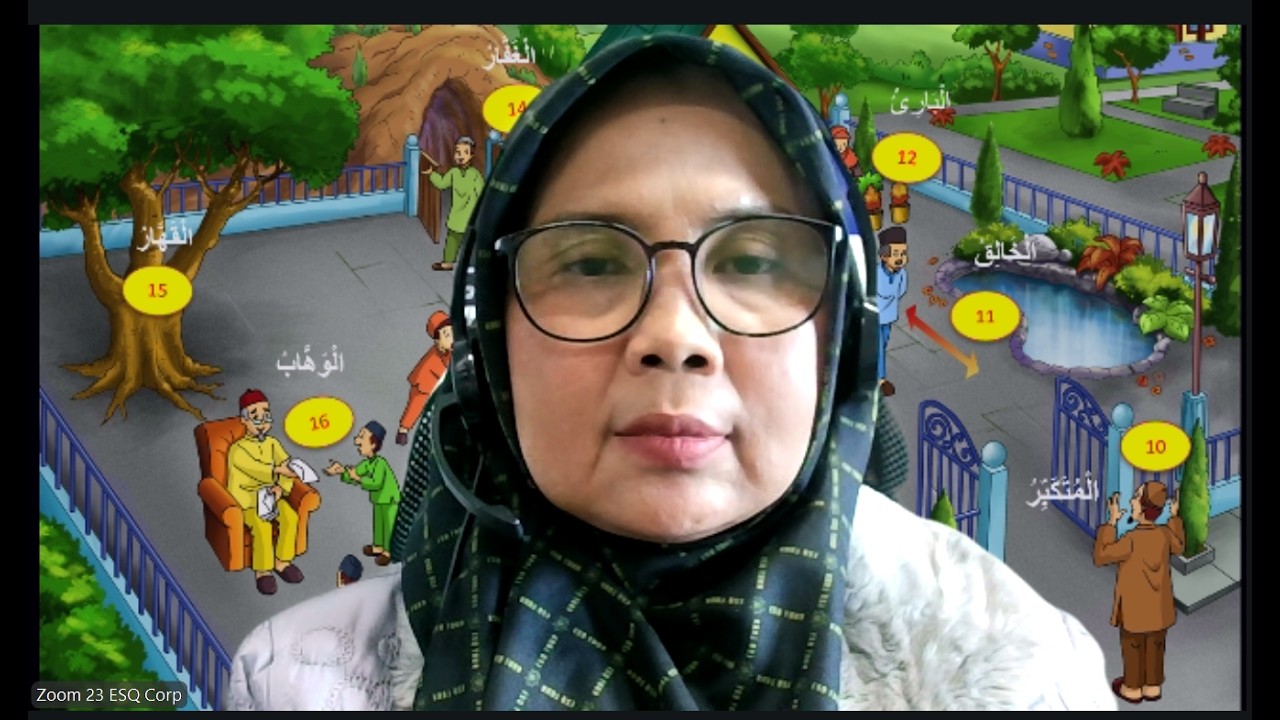 #2. GeMAH (Gerakan Menghafal  Asmaul Husna) Ala ESQ  dg Cepat