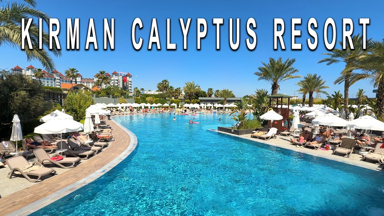 Kirman Calyptus Resort & SPA Hotel 4K SIDE TURKEY 2025 #sideturkey #side #turkey