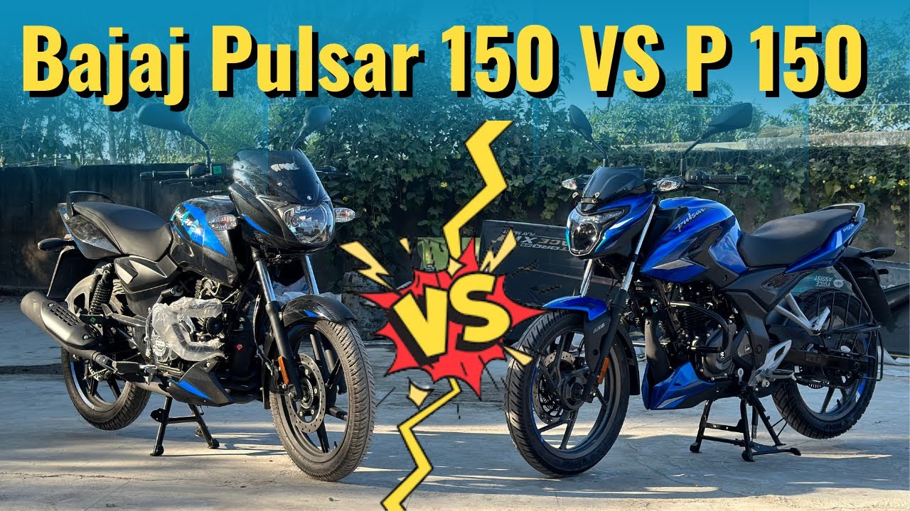 Bajaj Pulsar 150 vs Bajaj Pulsar P150  Know Which Is Better