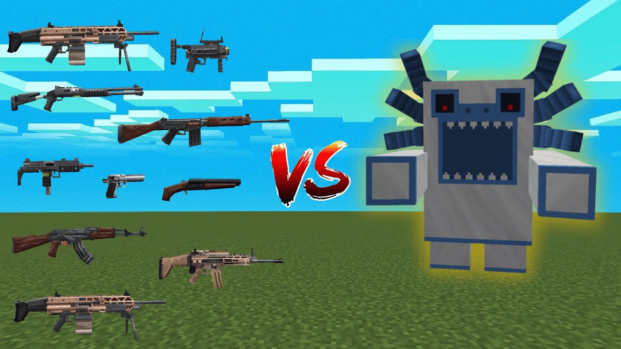 what TaCZ Gun is the strongest against Evil Mobs?