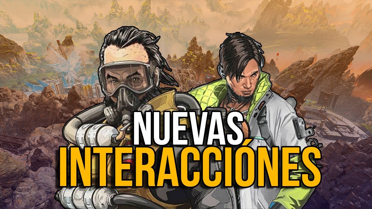 ¡NUEVAS INTERACCIÓNES ENTRE CAUSTIC Y CRYPTO EN ESPAÑOL! | APEX LEGENDS | TEMPORADA 8 |