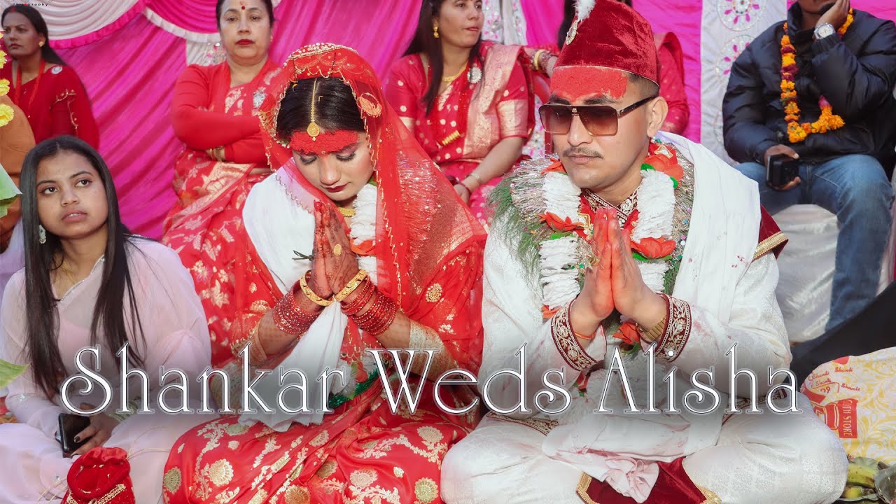 Nepali Wedding Video 2024 ll Shankar Weds Alisha II Pyuthan ll