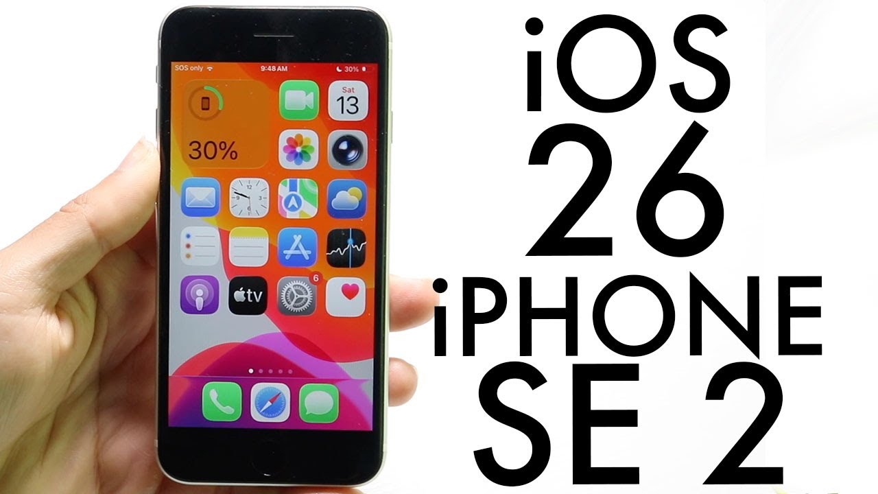 iOS 26 OFFICIAL On iPhone SE (2020)! (Review)