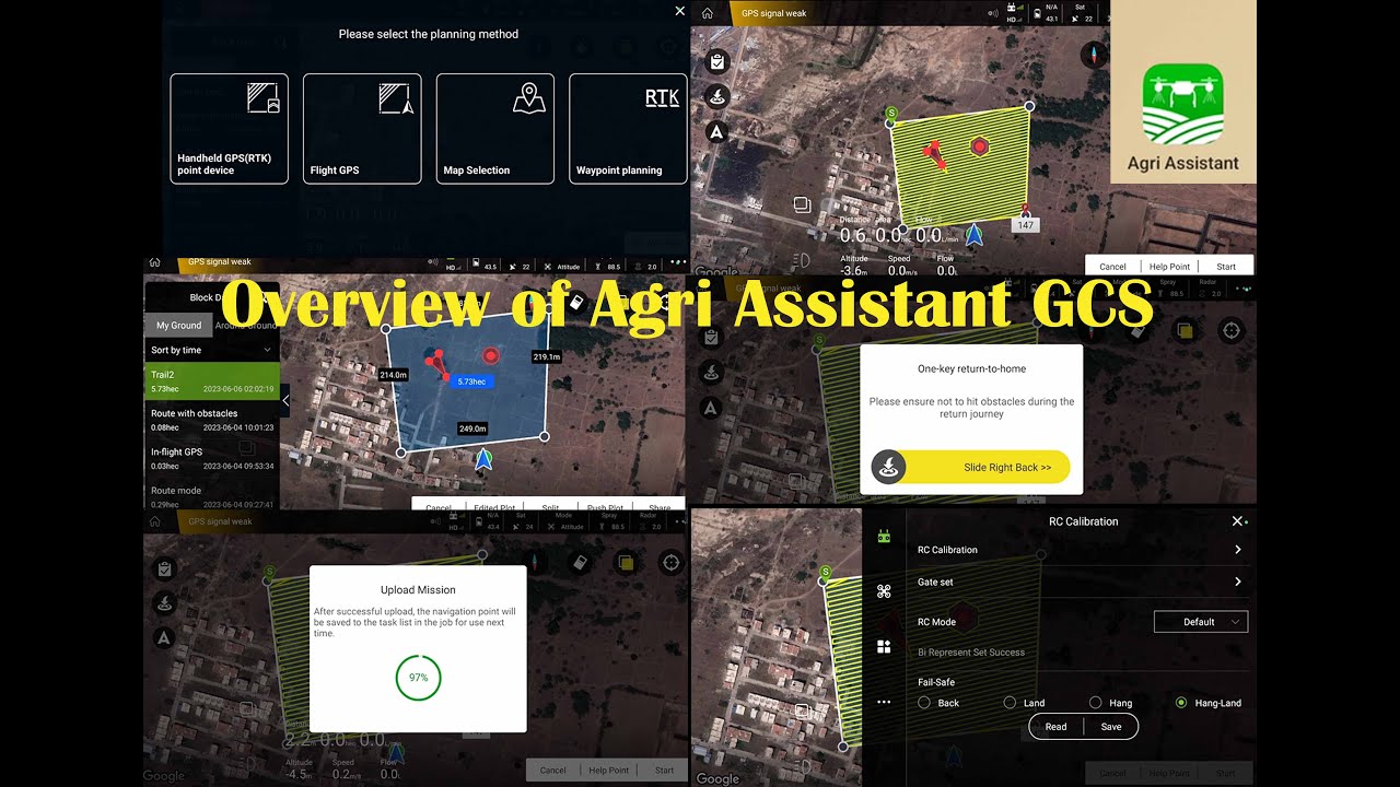 Beginner's Tutorial: Overview of Agri Assistant GCS