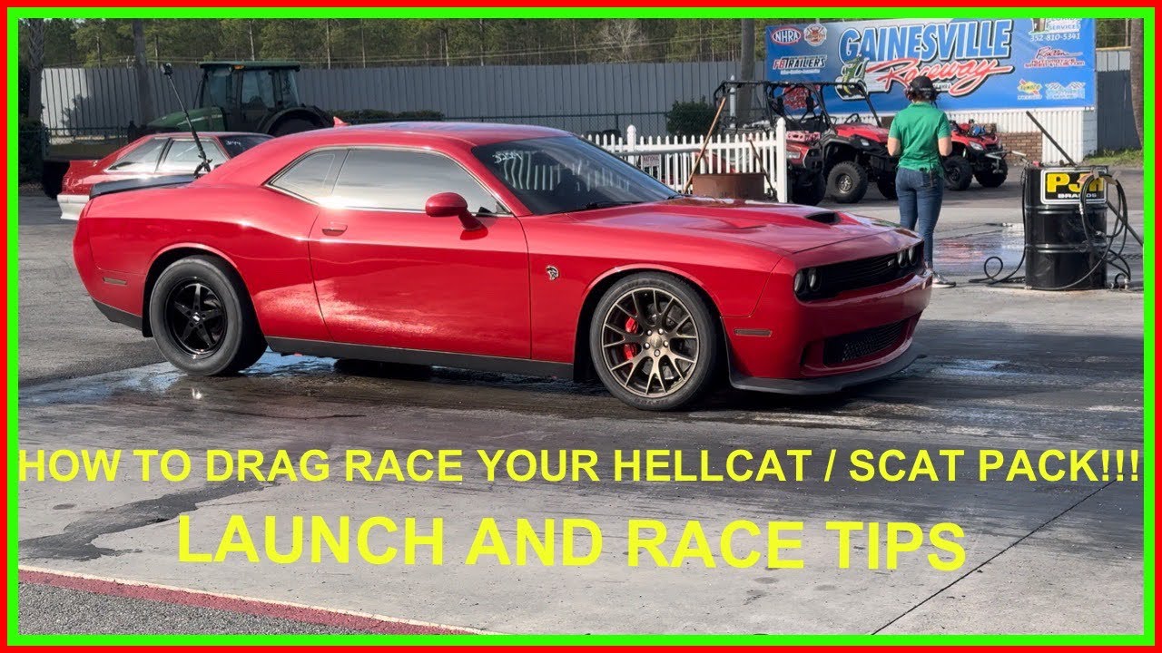 TIPS TO DRAG RACING YOUR HELLCAT/ SCATPACK