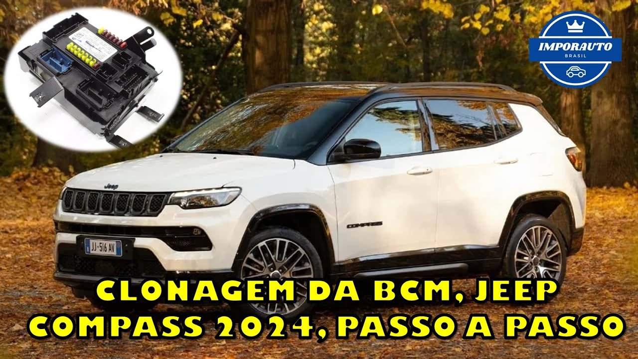 JEEP COMPASS 2024, RECUPERANDO VEÍCULO DE ENCHENTE, CLONAGEM DO MÓDULO BCM.