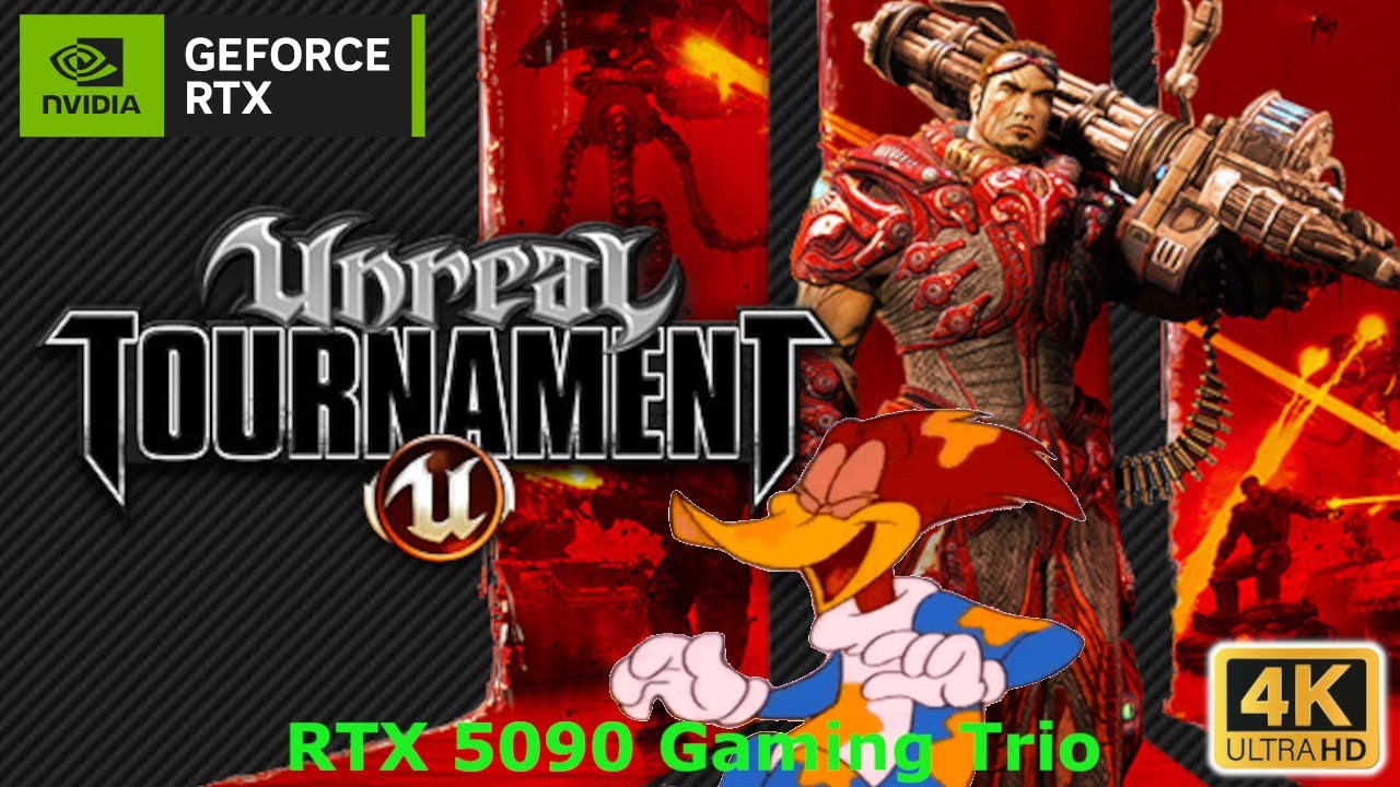 RTX 5090 Unreal Tournament 3 nVidia PhysX Test