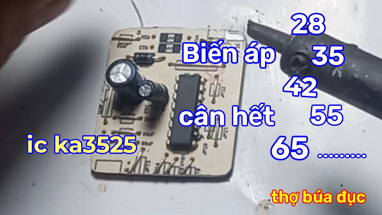 Dao động ka3525 từ ups tg500