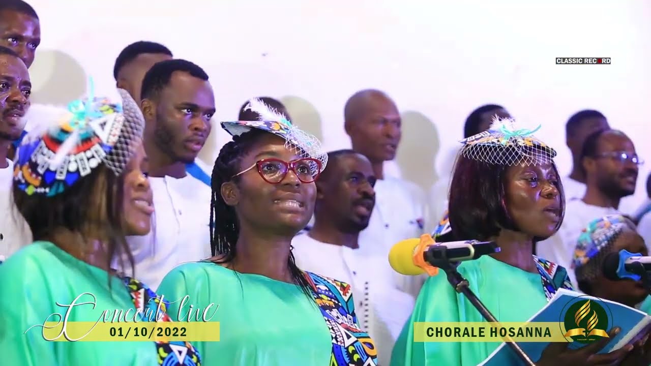 𝗟𝗲𝘁 𝘁𝗵𝗲𝗶𝗿 𝗰𝗲𝗹𝗲𝘀𝘁𝗶𝗮𝗹 𝗰𝗼𝗻𝗰𝗲𝗿𝘁 By G.F.Handel . Chorale HOSANNA (Adventist church Melen-Ydé/Cameroun)
