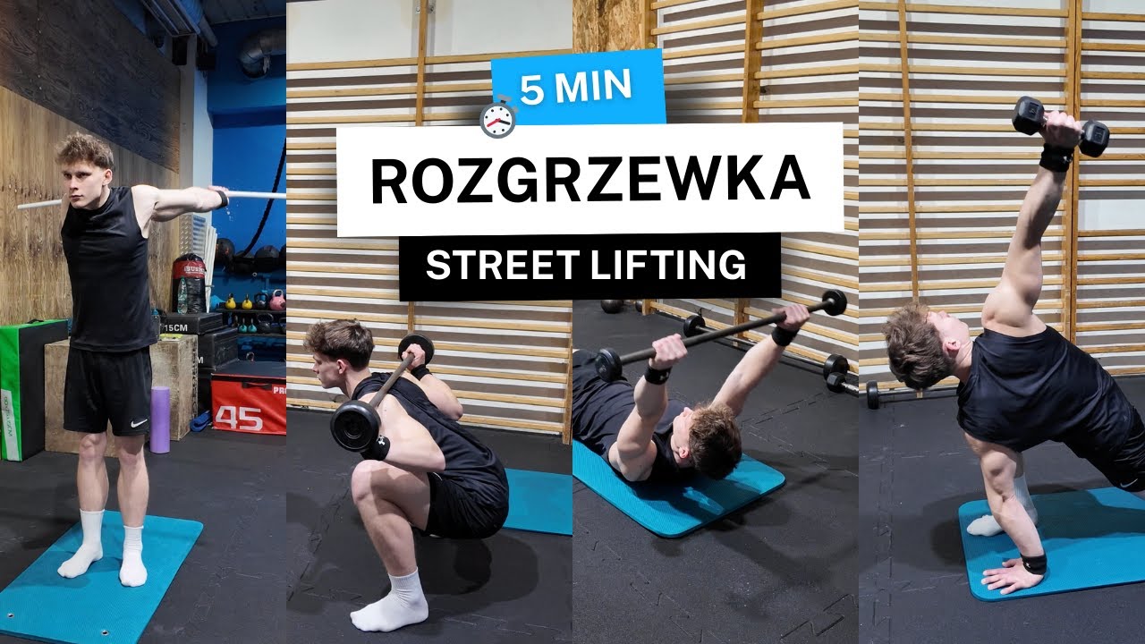 ROZGRZEWKA w 5 MINUT przed treningiem – NIE POMIJAJ TEGO! | Rozgrzej ciało i zapobiegaj kontuzjom ✅